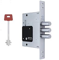 Механізм замка CISA 57426.60 Monoblock 257L (BS60) хром матовий